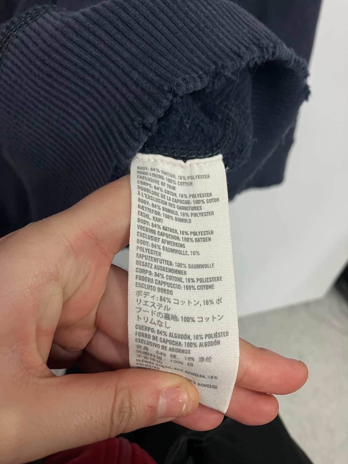 아베크롬비후드집업 사이즈m  상품이미지3