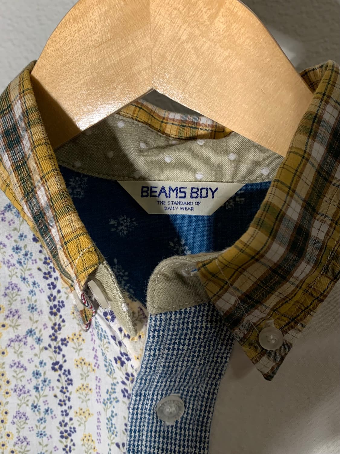 빔즈보이 크레이지 패치워크 셔츠 상품이미지3