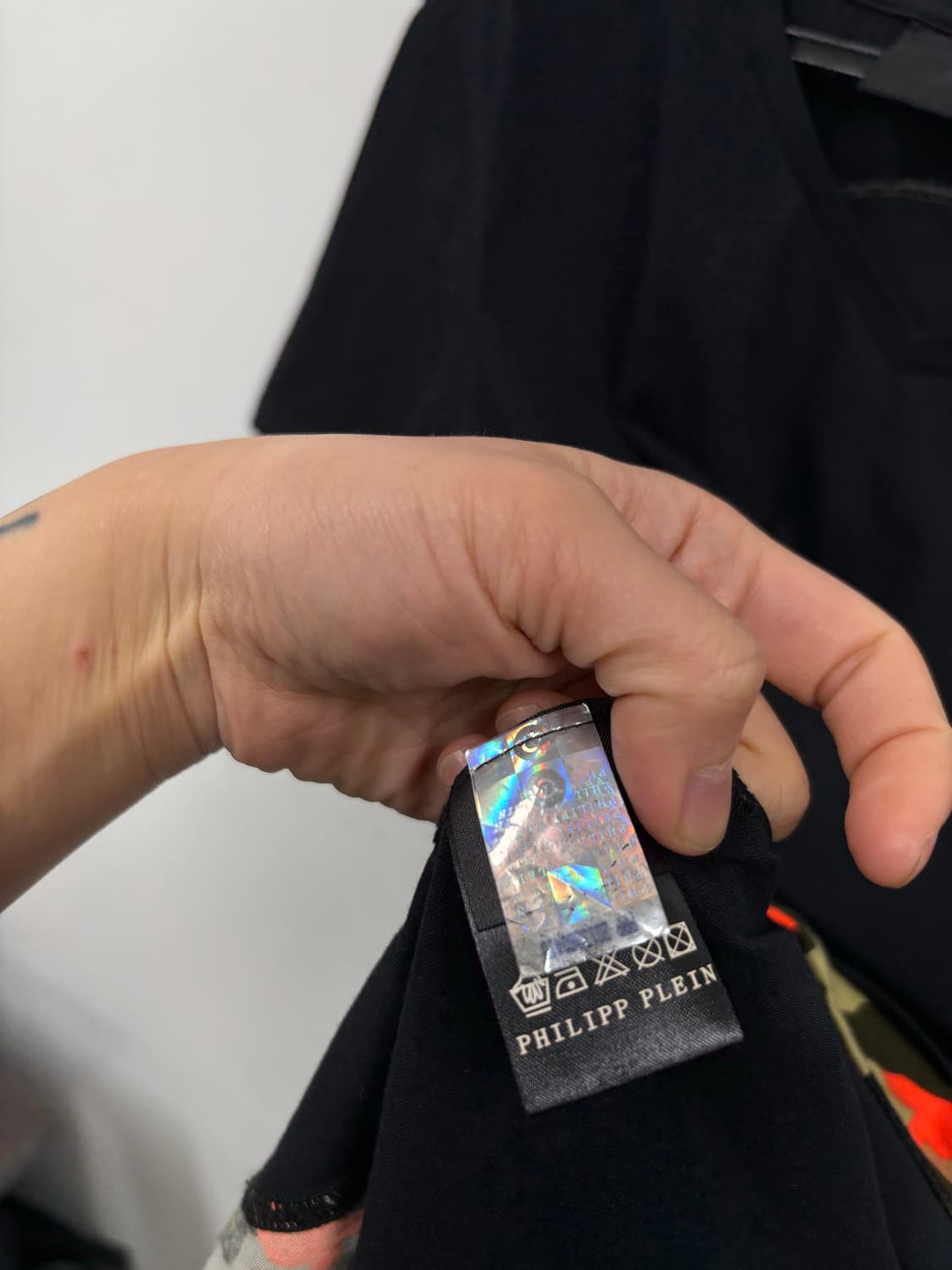 필립 플레인(Philipp Plein) 스컬 백로고 티셔츠   상품이미지7