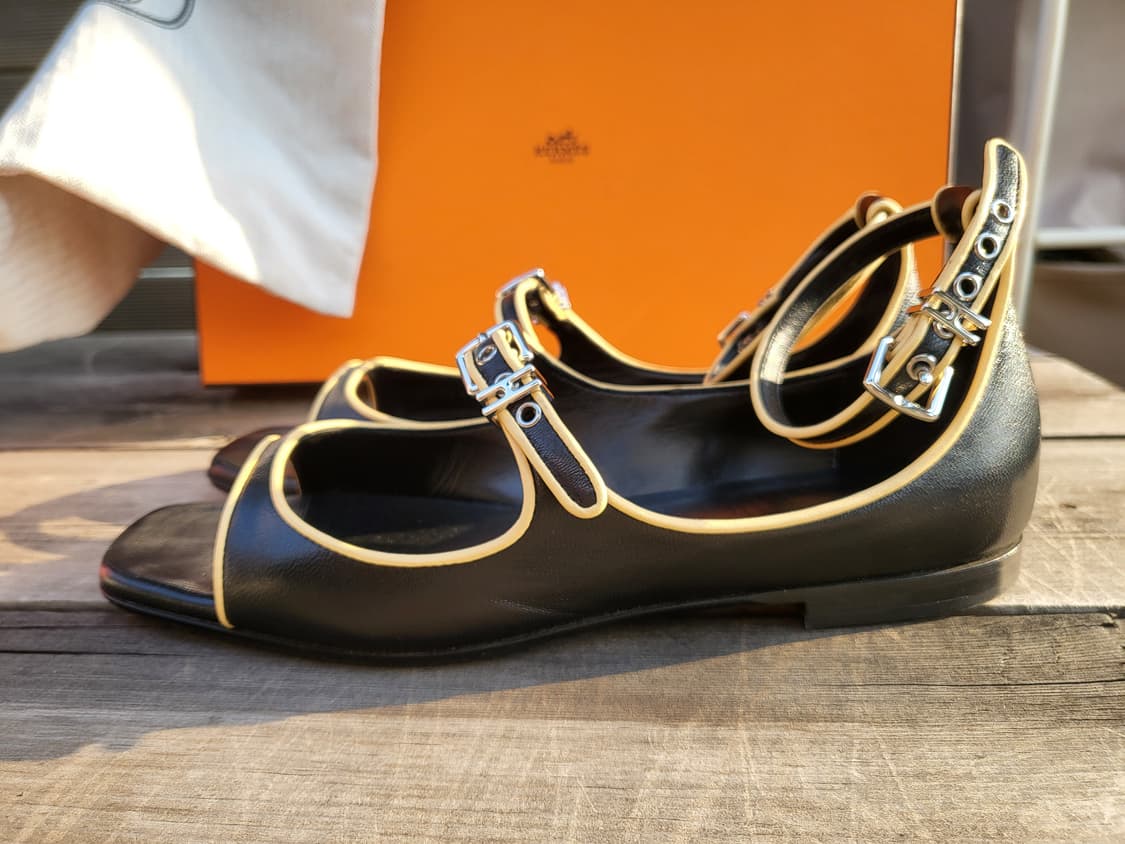 (정품)신상 에르메스 크리스틴 샌들 225-240 37사이즈 상품이미지6