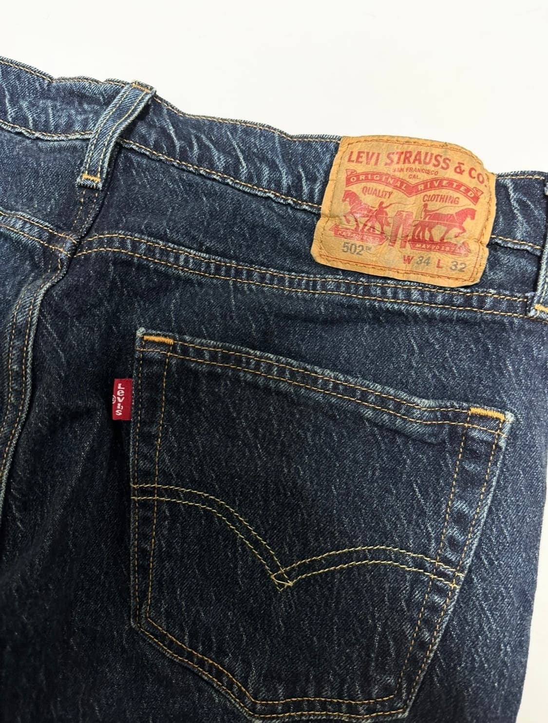 리바이스 502 청바지 데님팬츠 상품이미지3