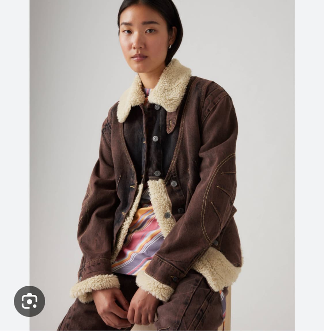 (새상품) 키코코스타디노브 x 리바이스 paneled jacket 상품이미지1