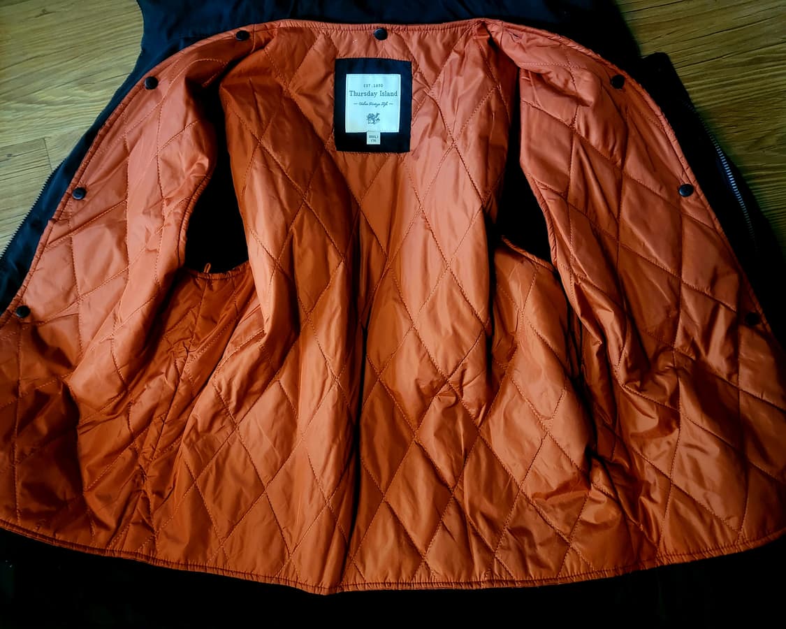 [미사용 새상품] Thursday Island 내피 탈부착빈티지 야상자켓 상품이미지6