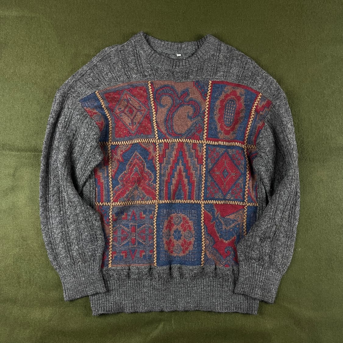 (ITALY) 빈티지 알파카 혼방 빈티지 니트 (실측확인) 상품이미지1