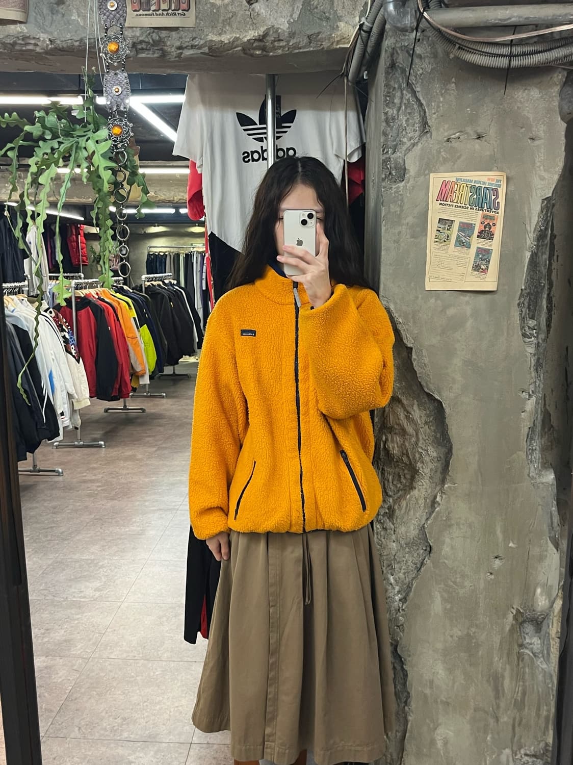 엘엘빈 USA 플리스 자켓 오렌지 키즈 L #csz1832 상품이미지2