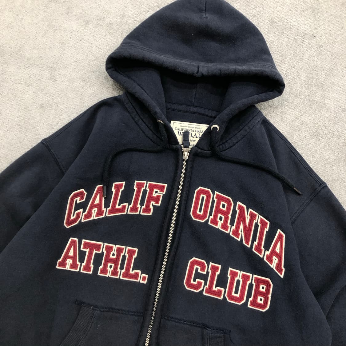 후아유 투웨이 오버핏 캘리포니아 후드집업 상품이미지2