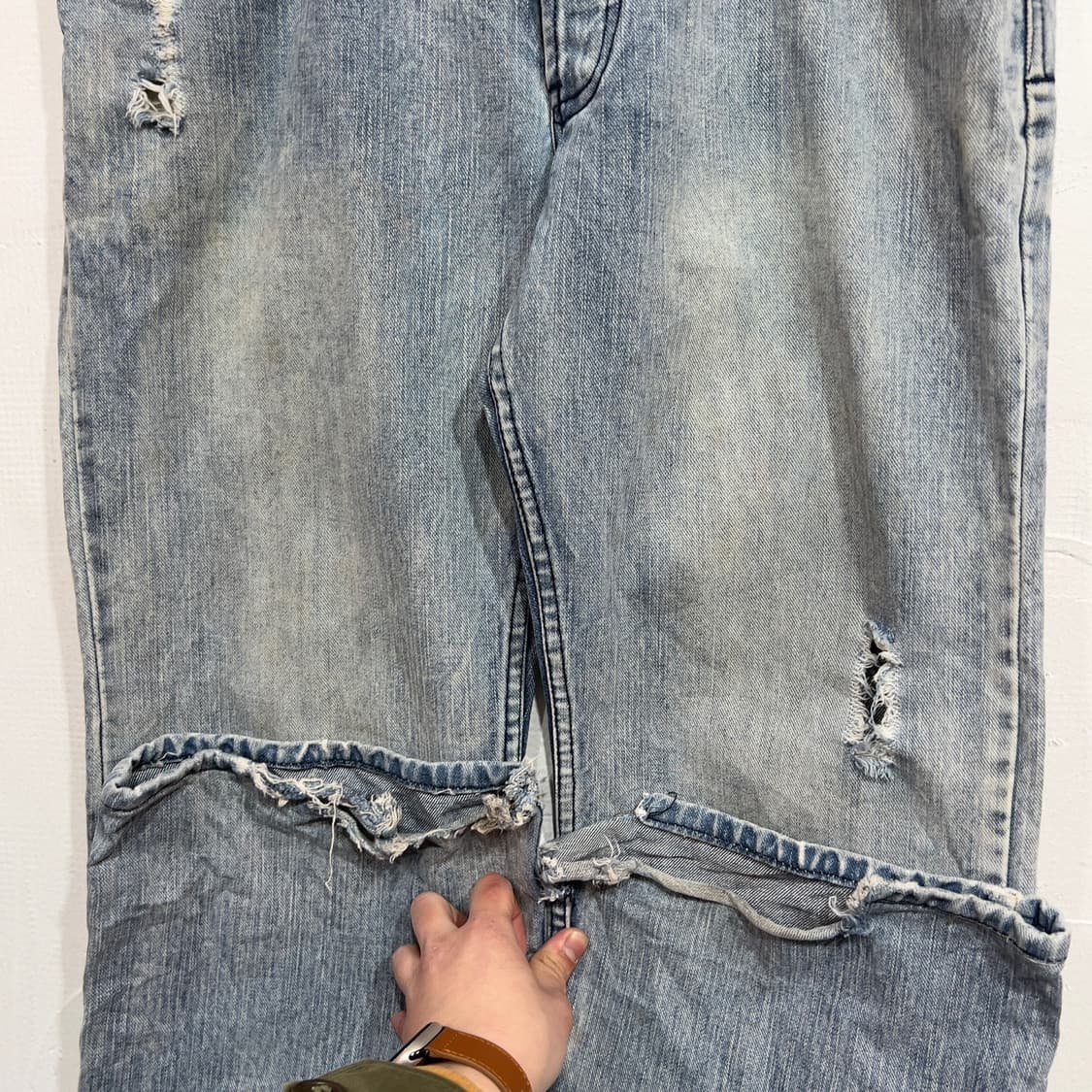 디젤 y2k 부츠컷 데님팬츠 상품이미지8