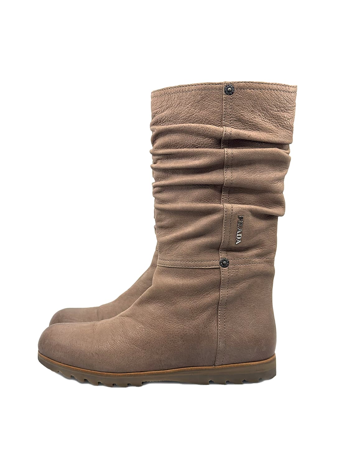 Prada Slouch Leather Boots/ 36 상품이미지1