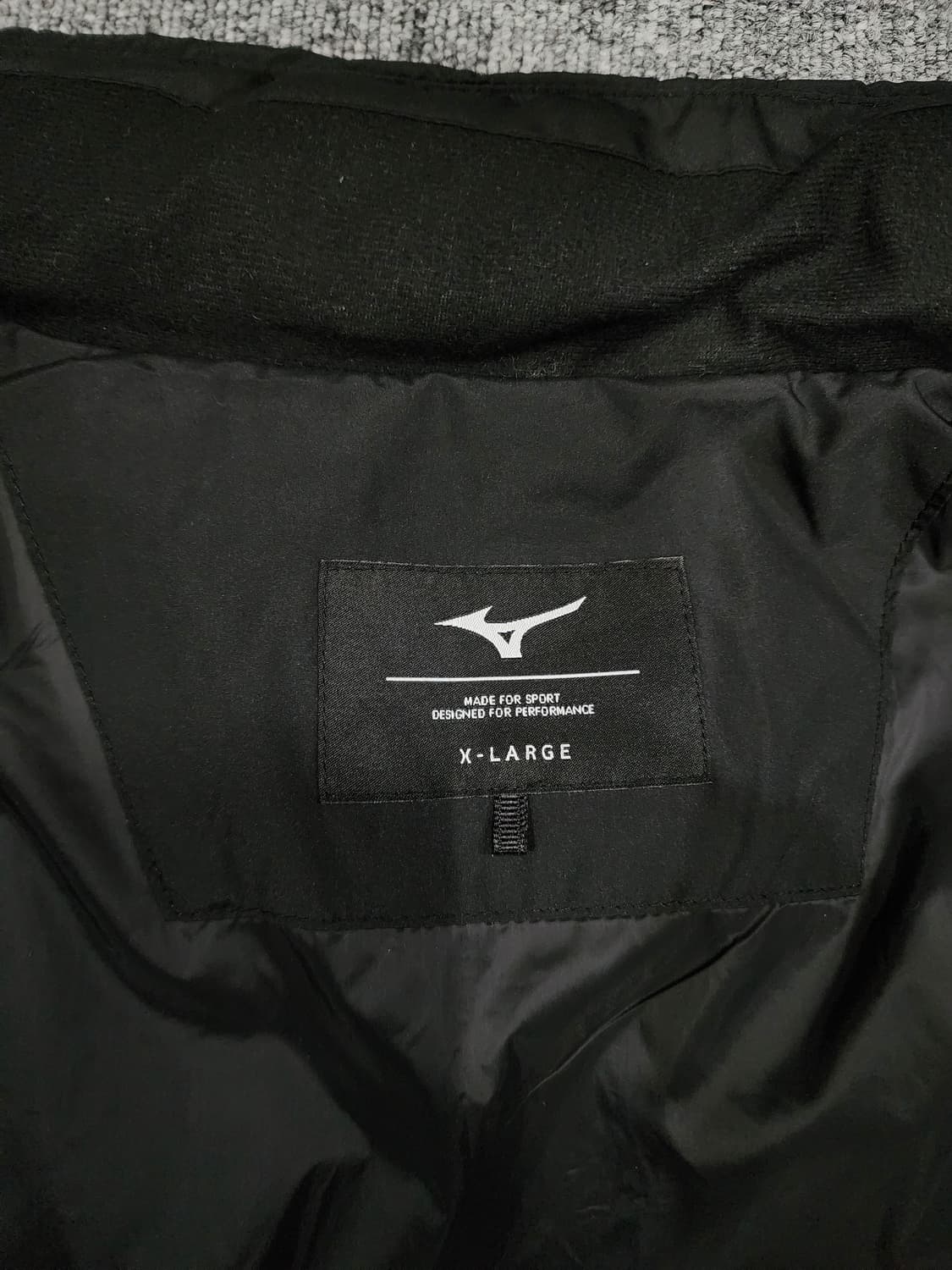 미즈노 라인포인트 에센셜 스포티 패딩 베스트 패딩조끼 XL 상품이미지7