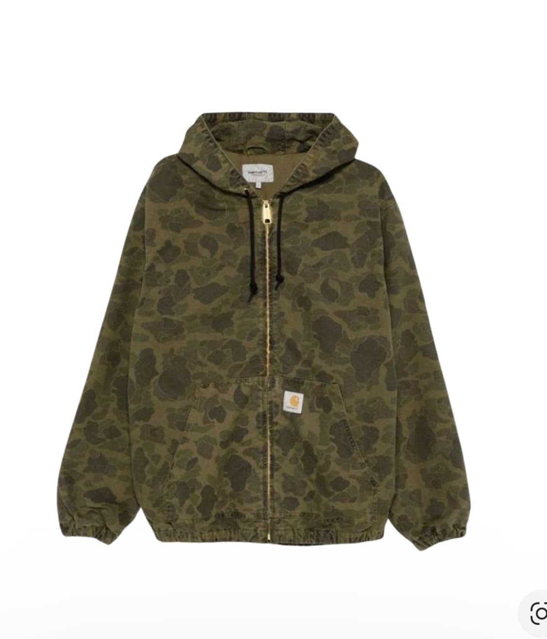 칼하트 WIP 칼하트윕 덕 액티브 자켓 카모 덕 그린 L 상품이미지1