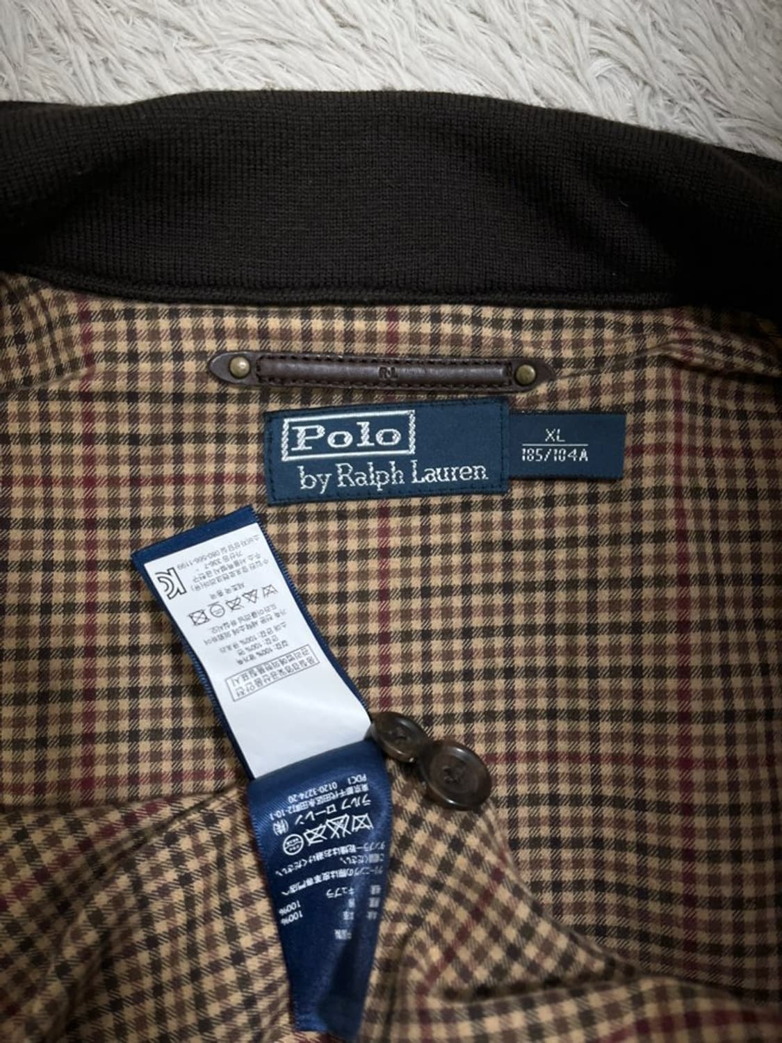 폴로 랄프 로렌 양가죽 자켓/#2805 상품이미지5