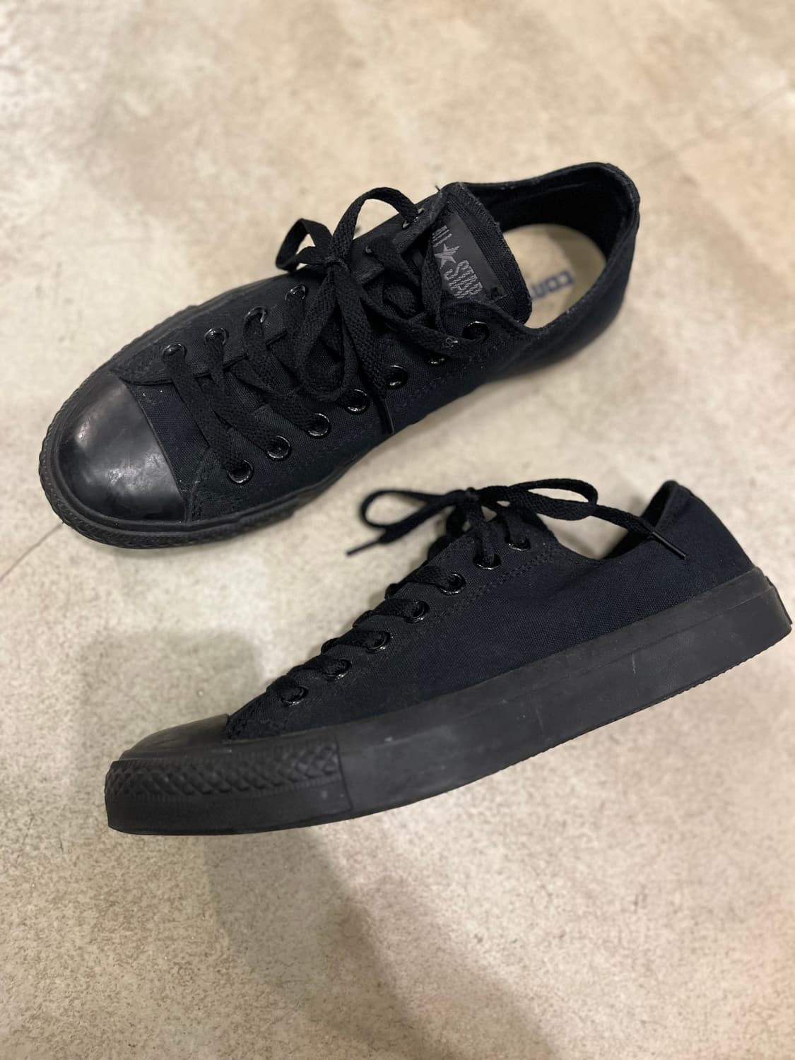빈티지 컨버스 올스타 로우 트리플블랙  상품이미지2