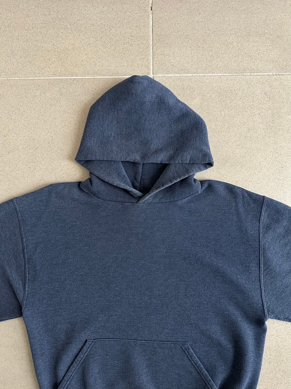 00s 빈티지 러셀 후드 블루그레이 M 상품이미지4