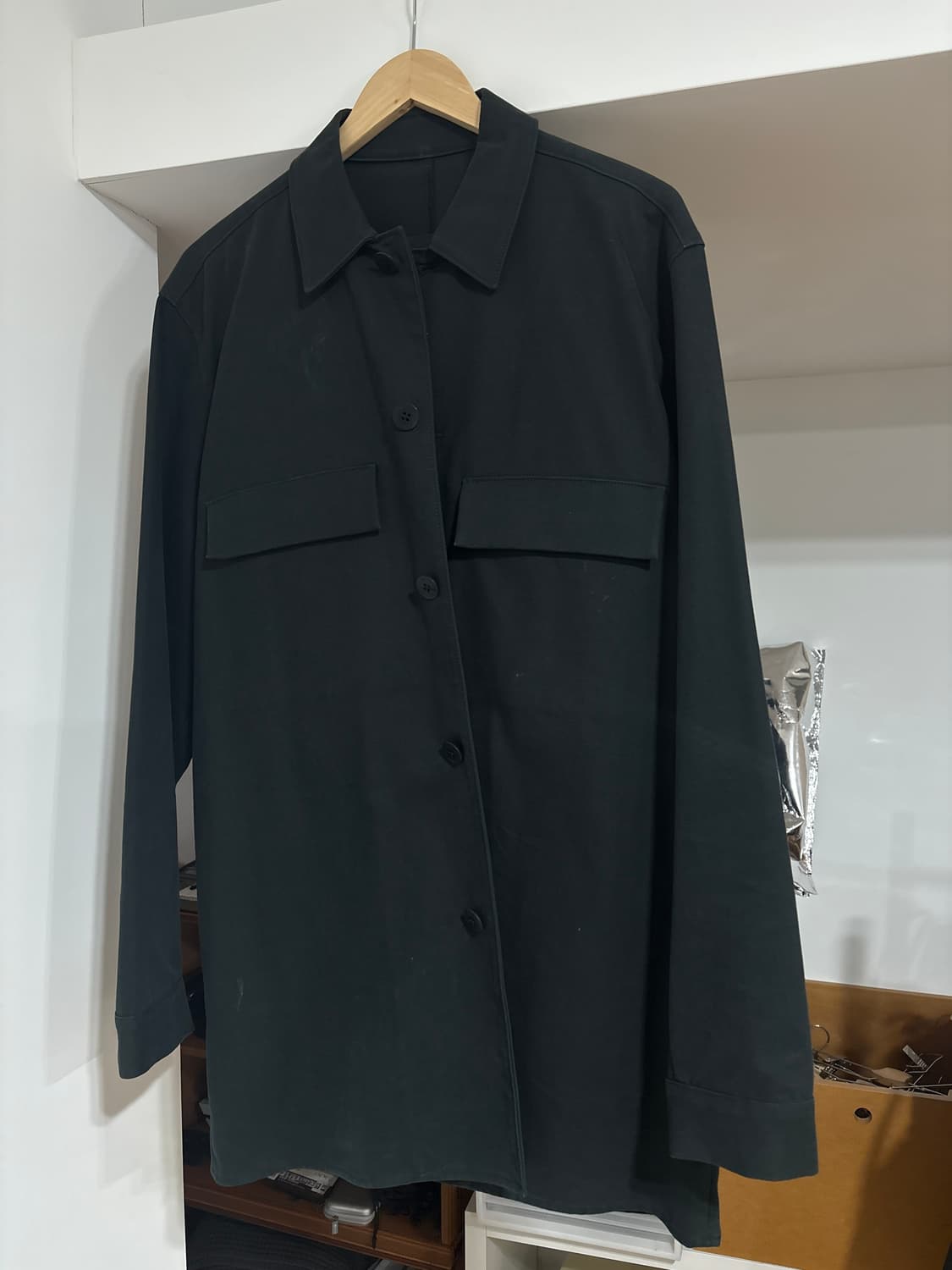 코스 카키 셋업 상품이미지1