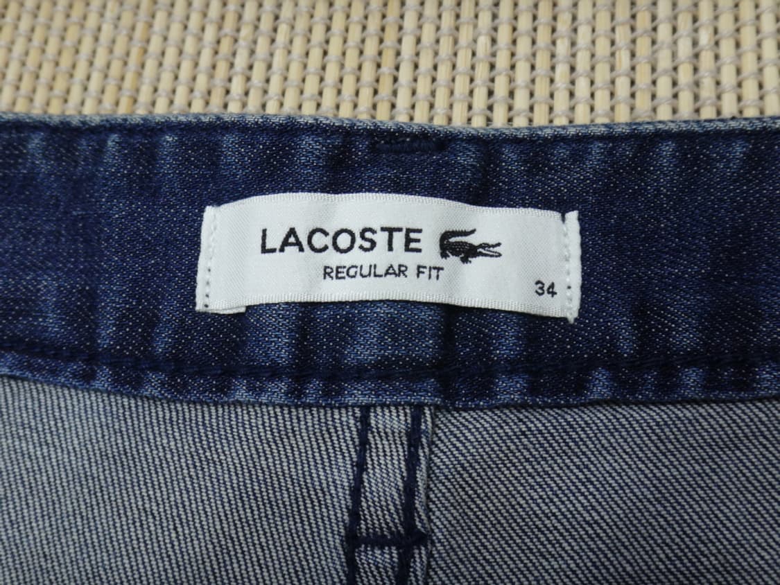 (호칭34) 라코스테 LACOSTE 여성 스트레치 데님 팬츠 상품이미지8
