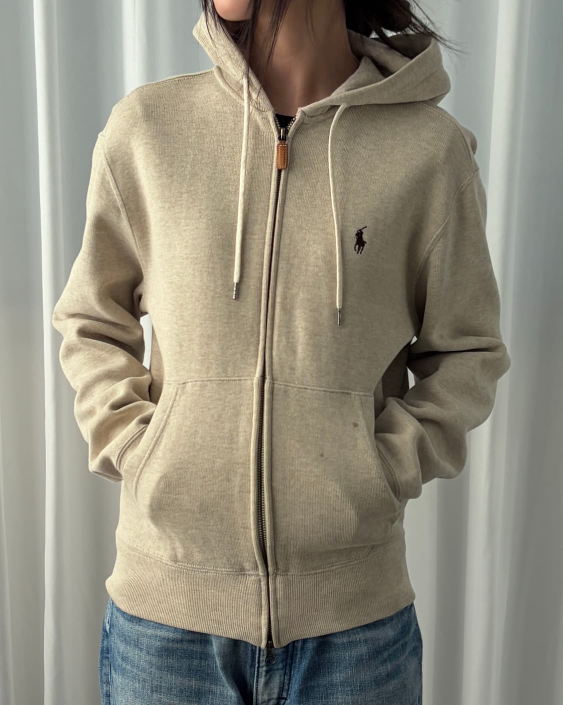 [S]폴로 랄프로렌 코튼 후드집업 상품이미지1