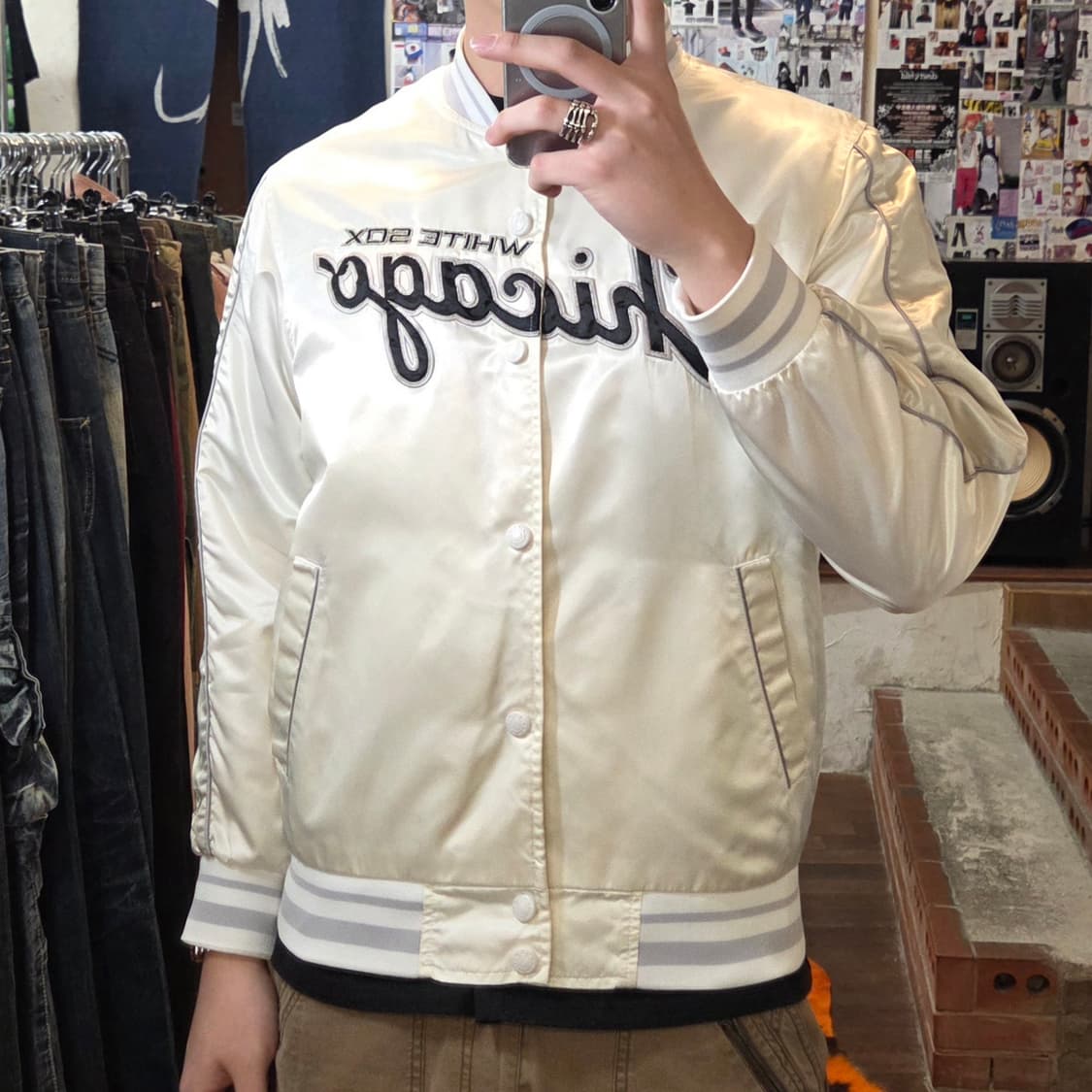 MLB 시카고 화이트 삭스 바시티 자켓 상품이미지2