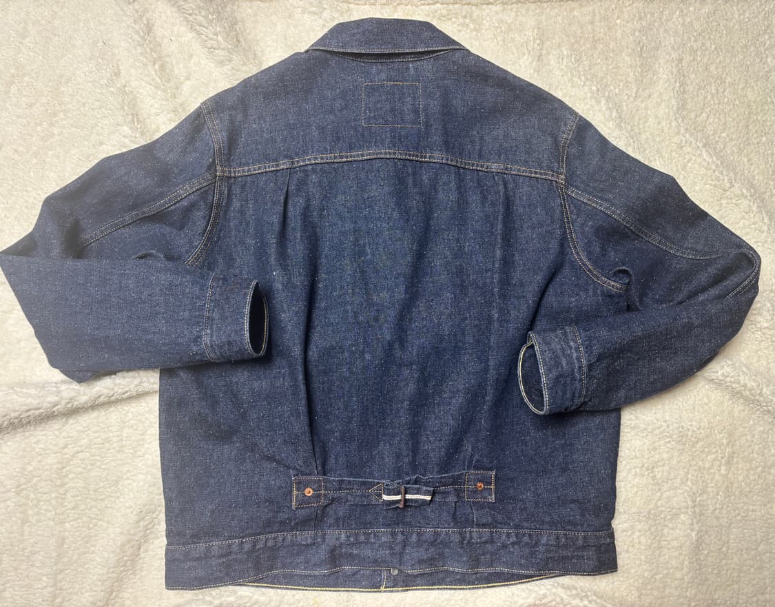 리바이스 / 프리미엄 셀비지 타입 1 트러커 자켓 / M 상품이미지3