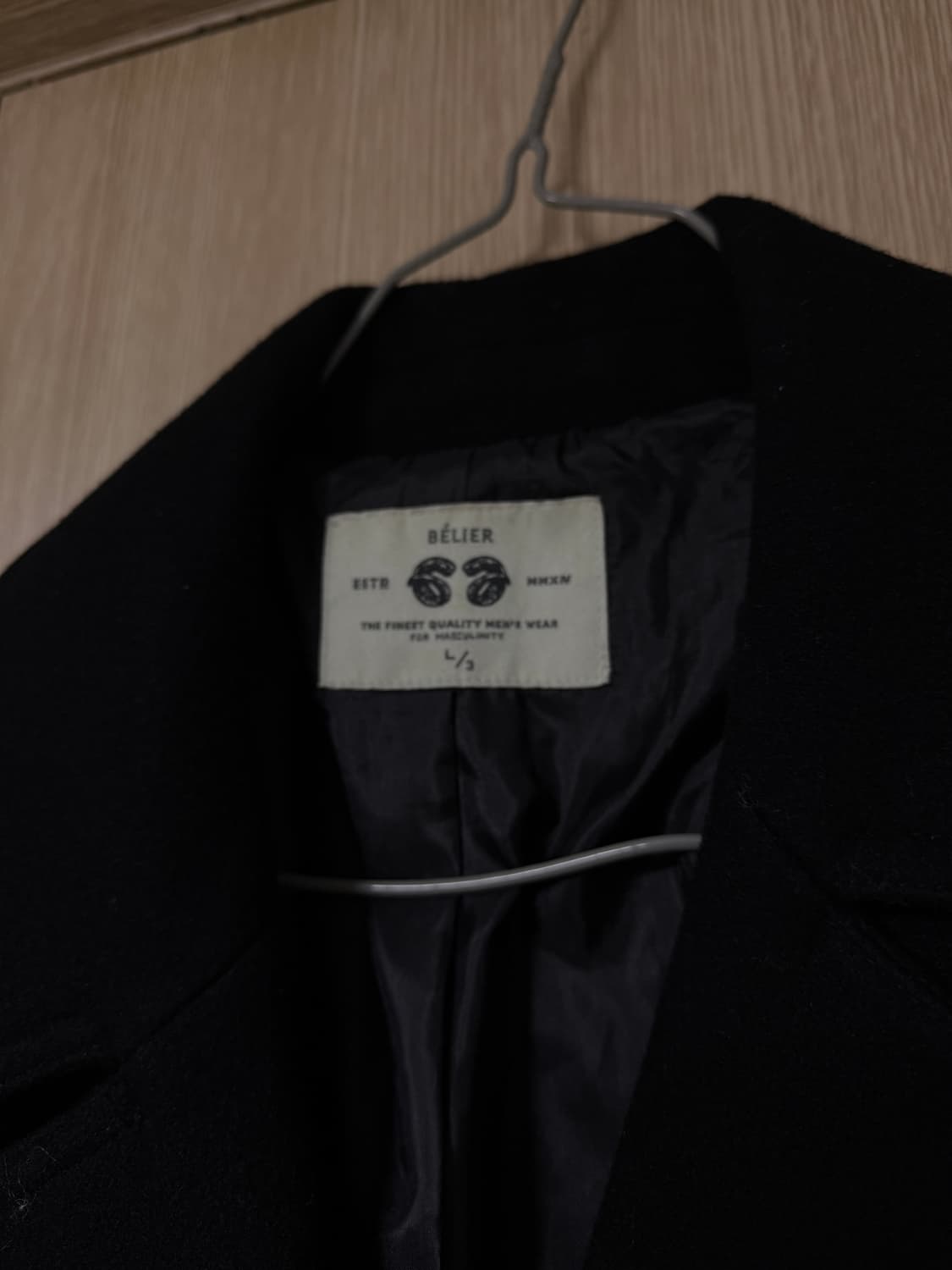 벨리에 울 더블코트 상품이미지3