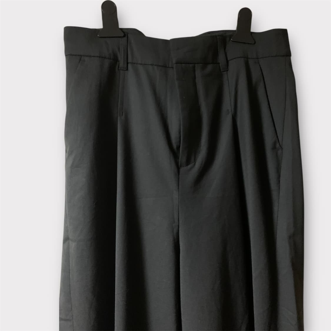 아더에러x자라 테이퍼드 트라우저 블랙 상품이미지2