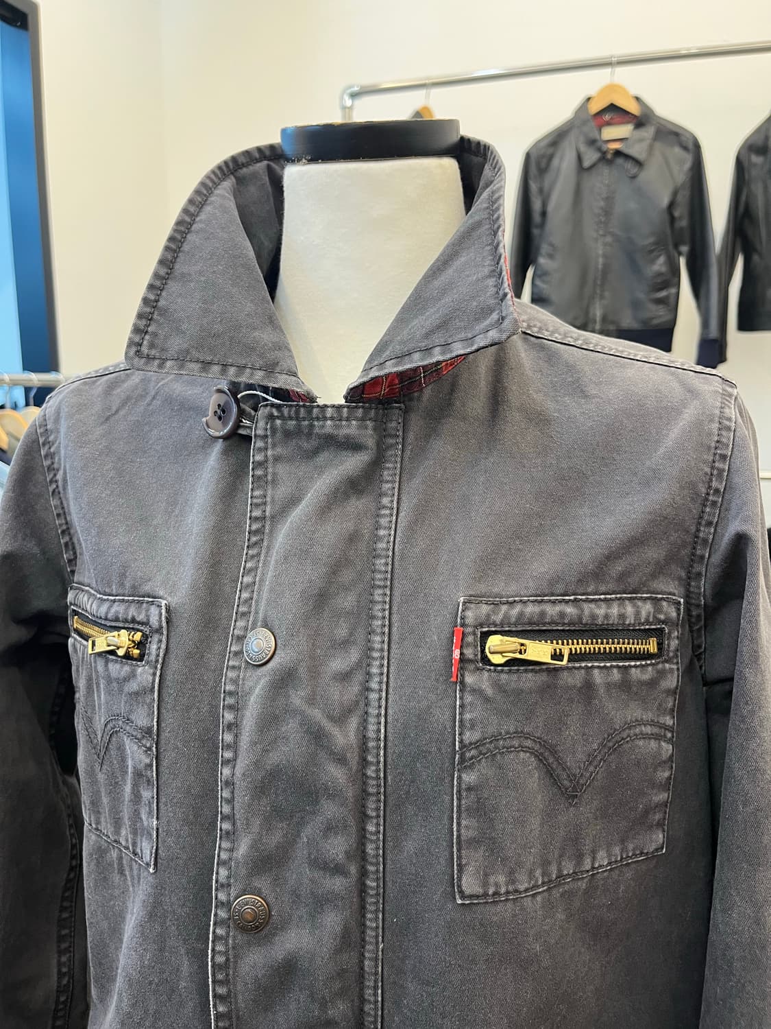 리바이스 레드루프 필드 자켓 블랙 상품이미지3