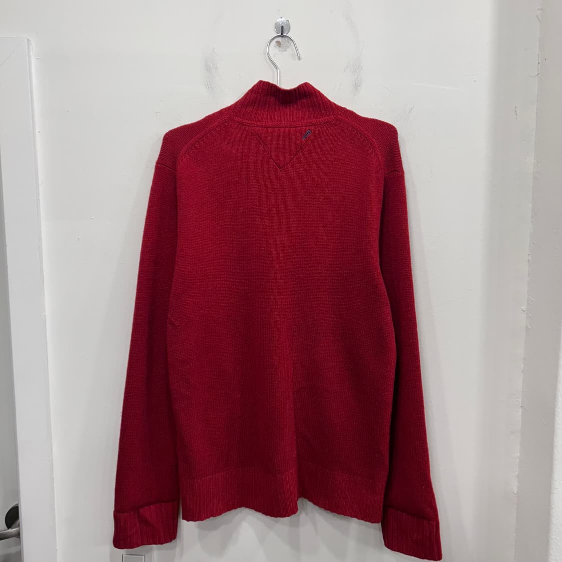 타미힐피거 데님 프론트로코 하이넥 니트집업 상품이미지5