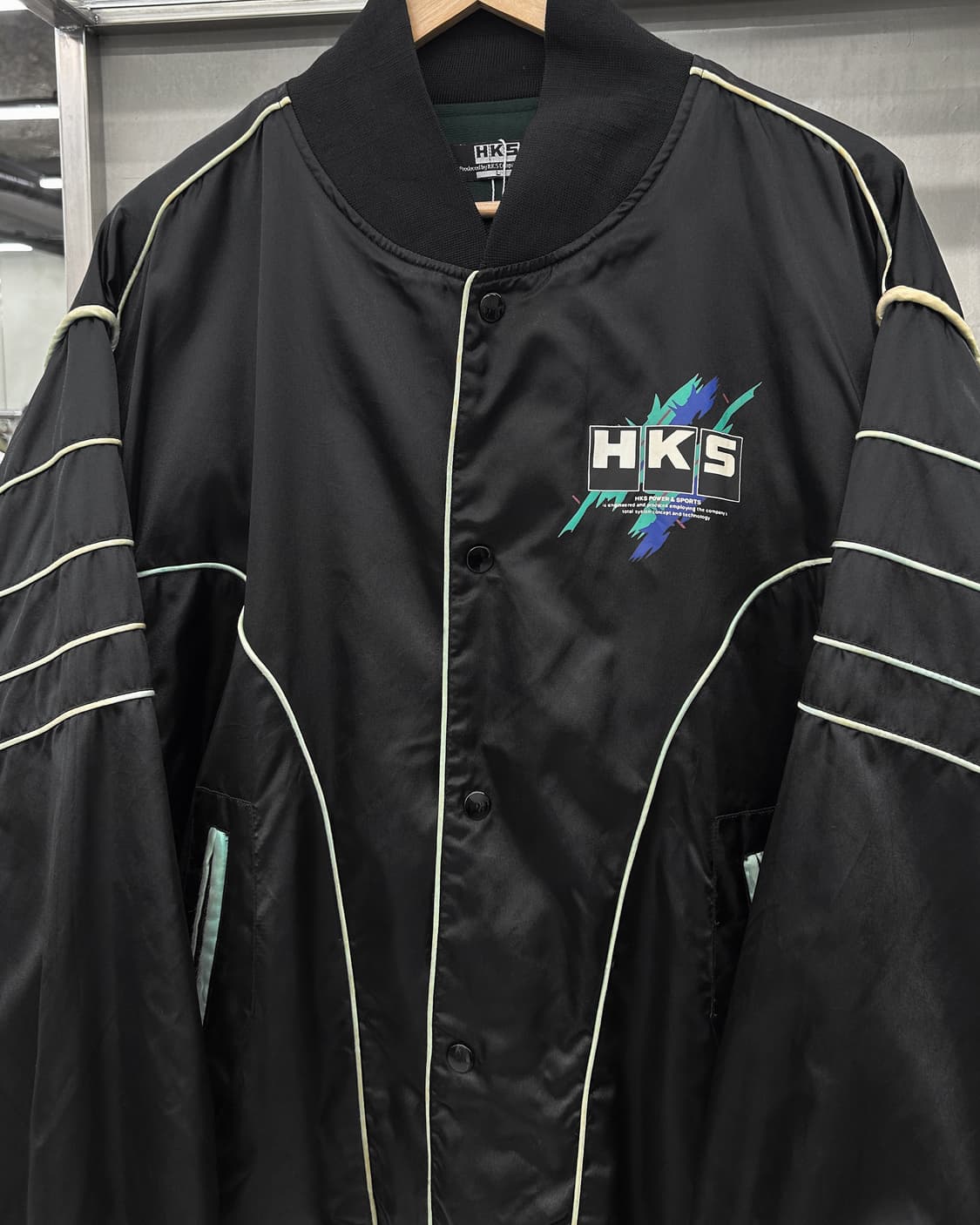 HKS SPORTS 오일 스플릿 레이싱 봄버 자켓 상품이미지4