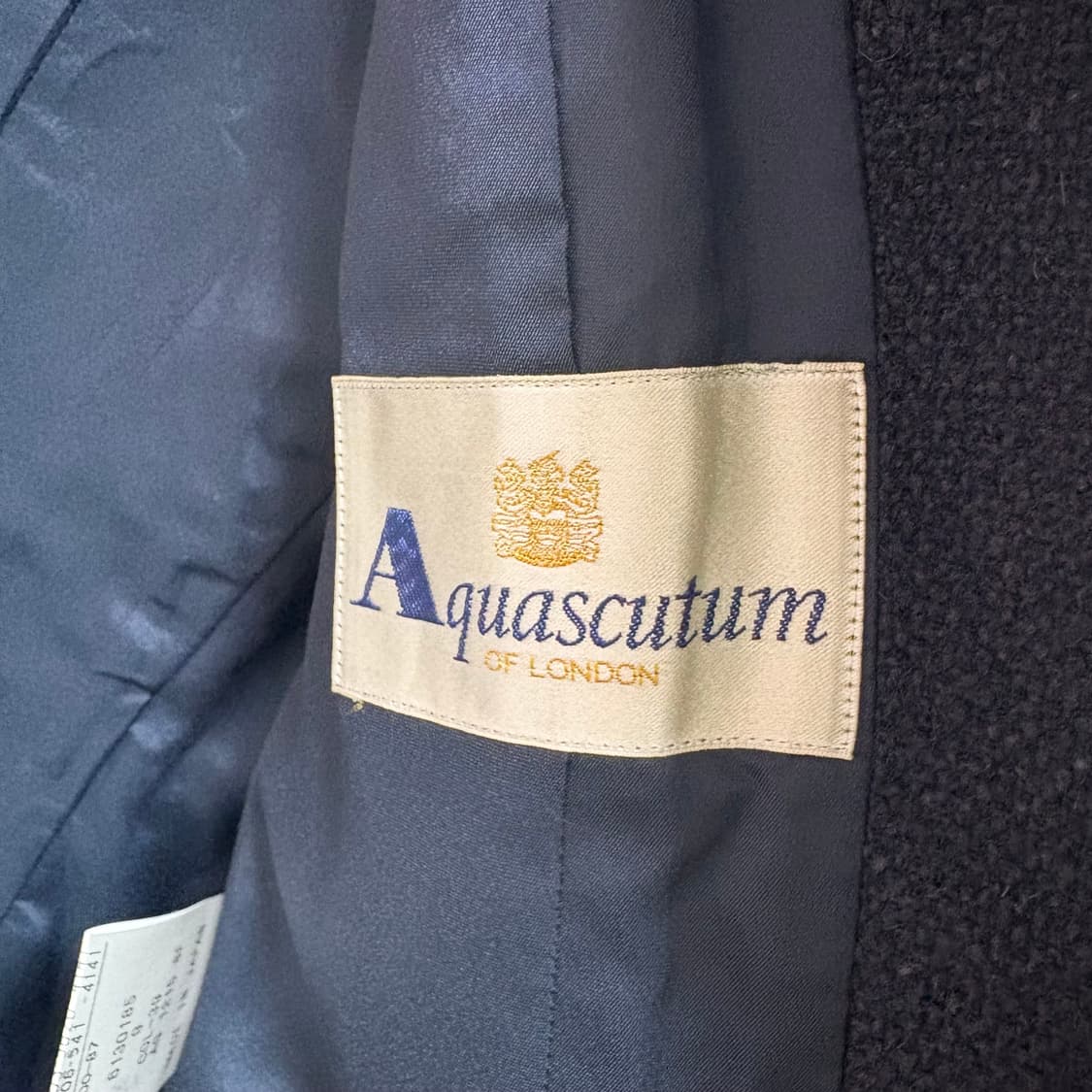 Aquascutum 아쿠아스큐텀 울 보카시 자켓 블레이져  상품이미지6
