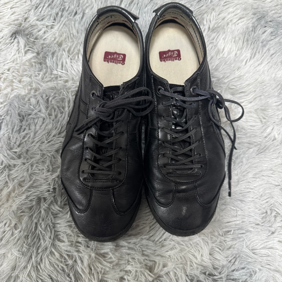 오니츠카 타이거 멕시코66  블랙 올검255사이즈 상품이미지4