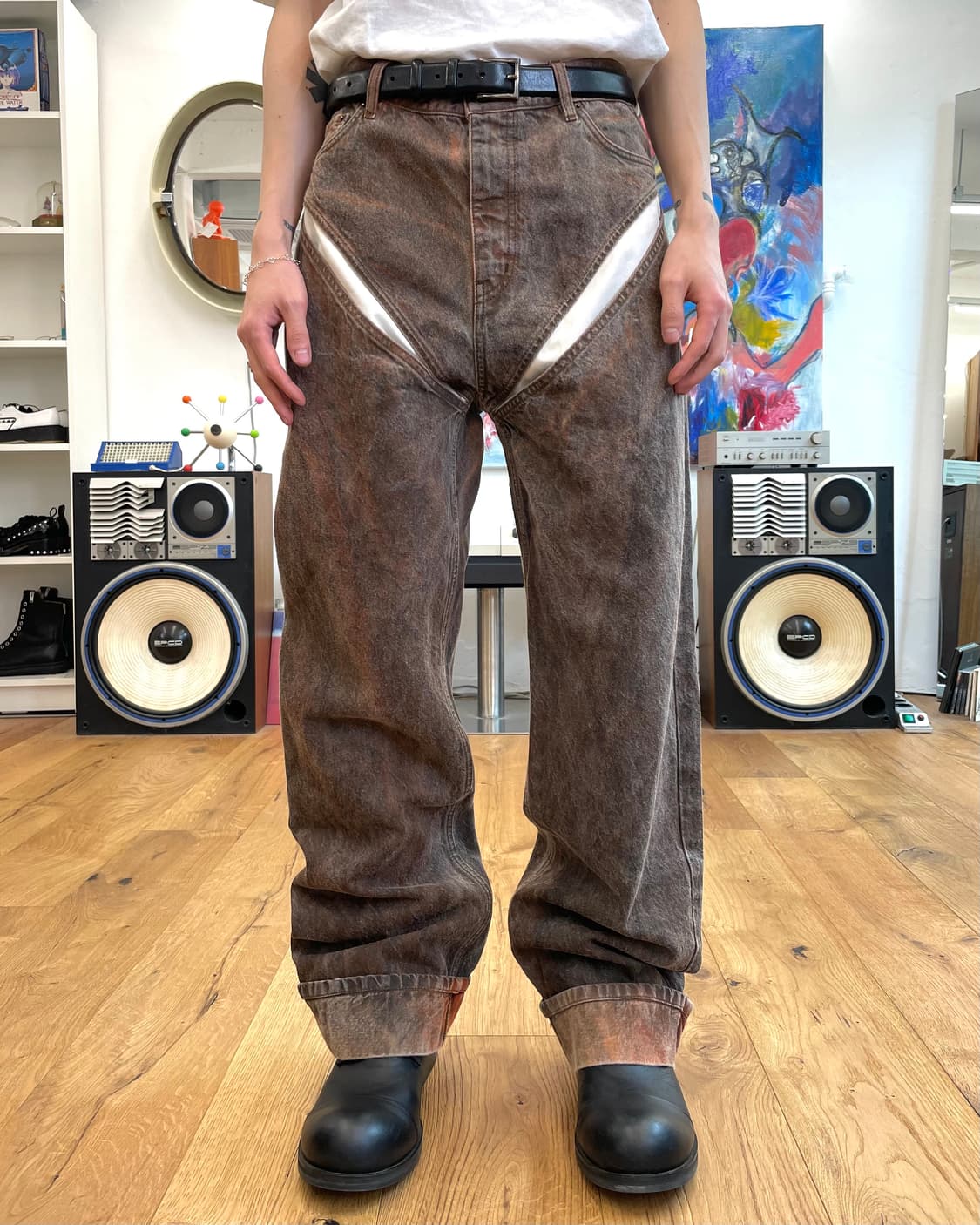 [32] 와이프로젝트 데님 팬츠 상품이미지1