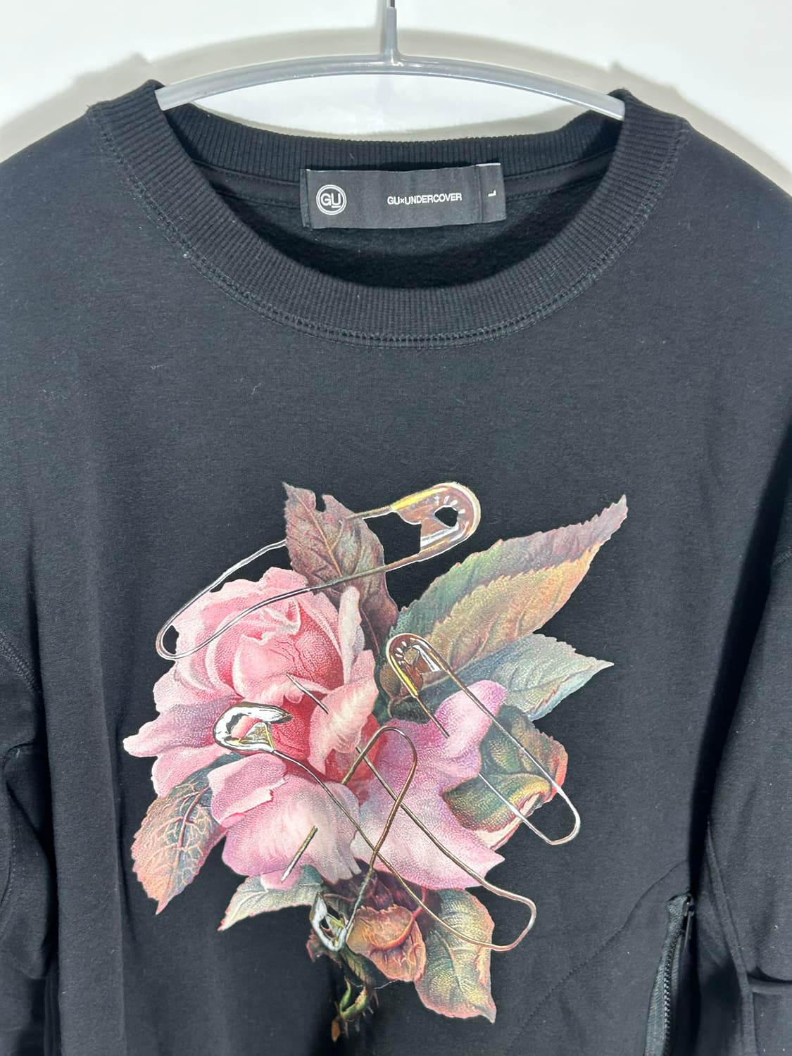 GU X 언더커버 장미 맨투맨 상품이미지2