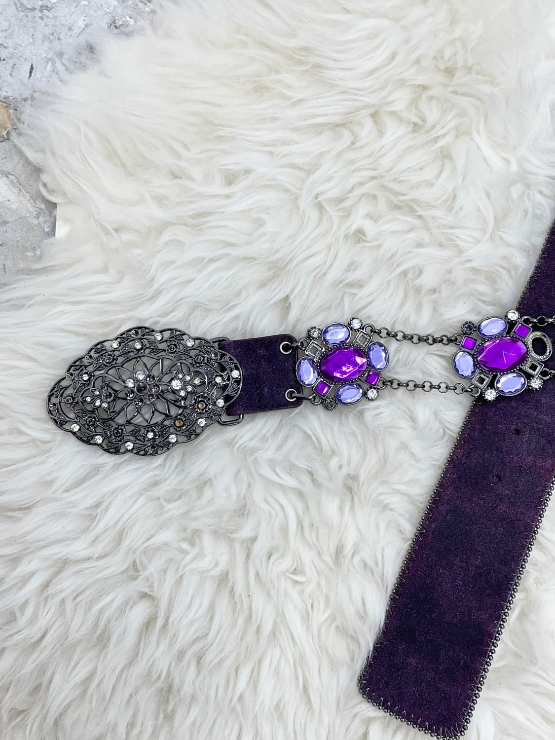 오리엔탈 페어리 큐빅 체인 벨트 상품이미지4