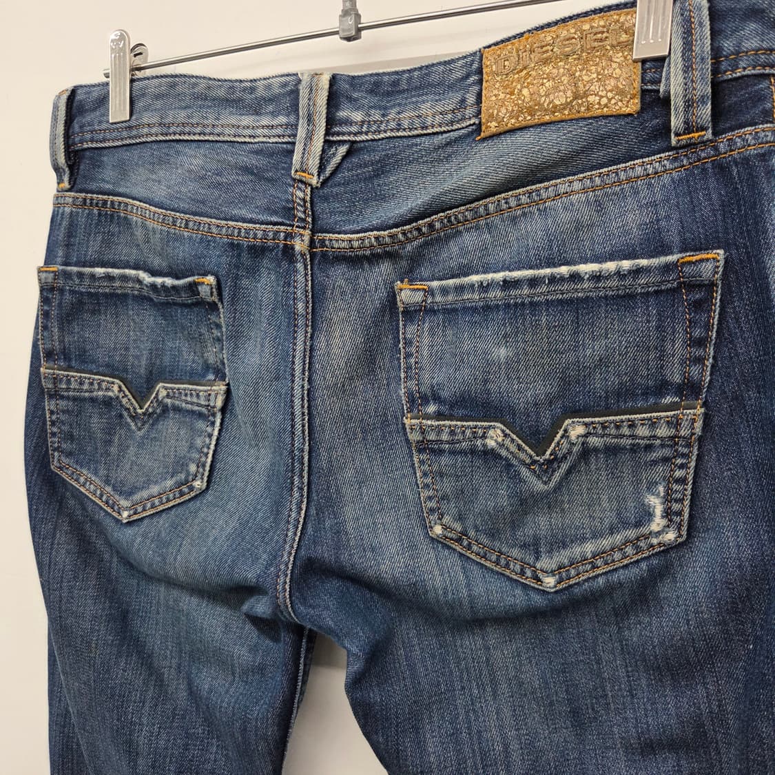 디젤 데님 청바지 데미지 워싱진 31in 상품이미지8