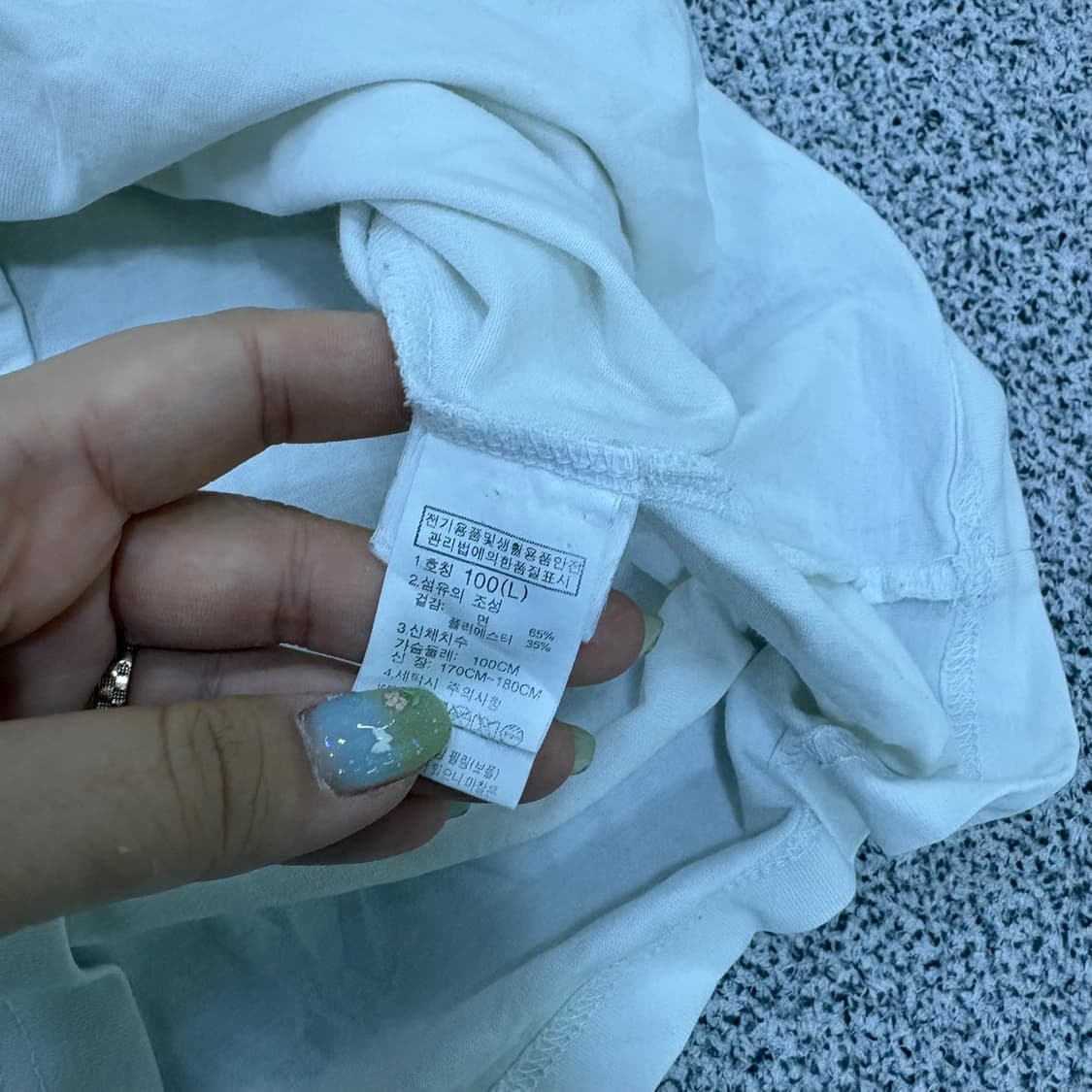 L/100 노스페이스 반팔 티셔츠 0615J2 상품이미지5