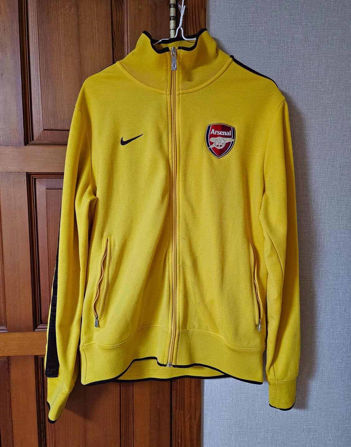 나이키 아스날 옐로우 트랙 자켓 M 상품이미지1