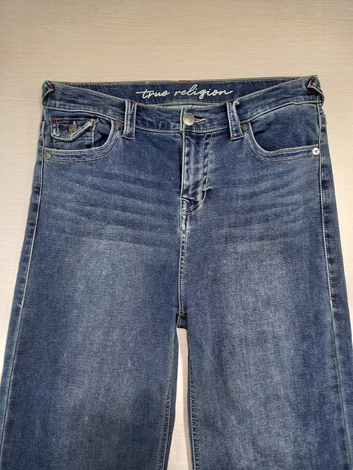 34 트루릴리젼 부드러운 스판 플레어데님 34-576 상품이미지3