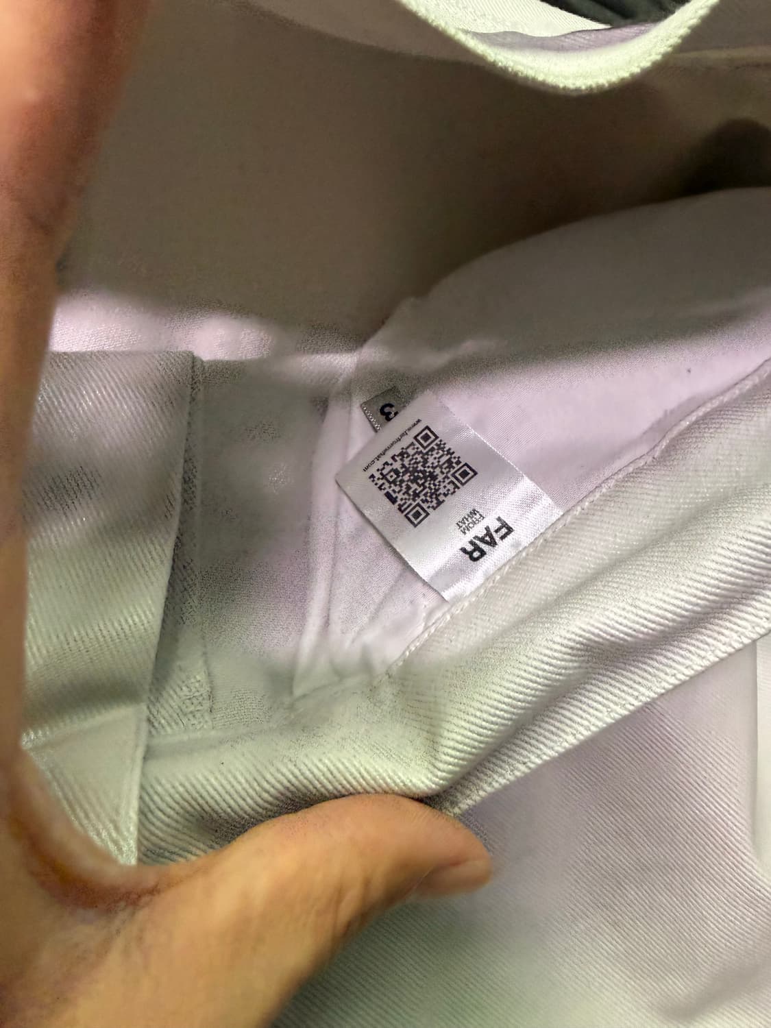 파아카이브 레이어드 팬츠 화이트 (3) 상품이미지2