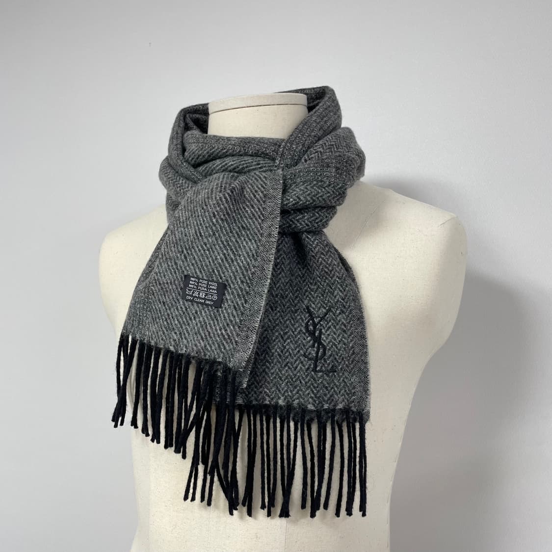 정품 명품 생로랑 입생로랑 목도리 머플러 상품이미지1