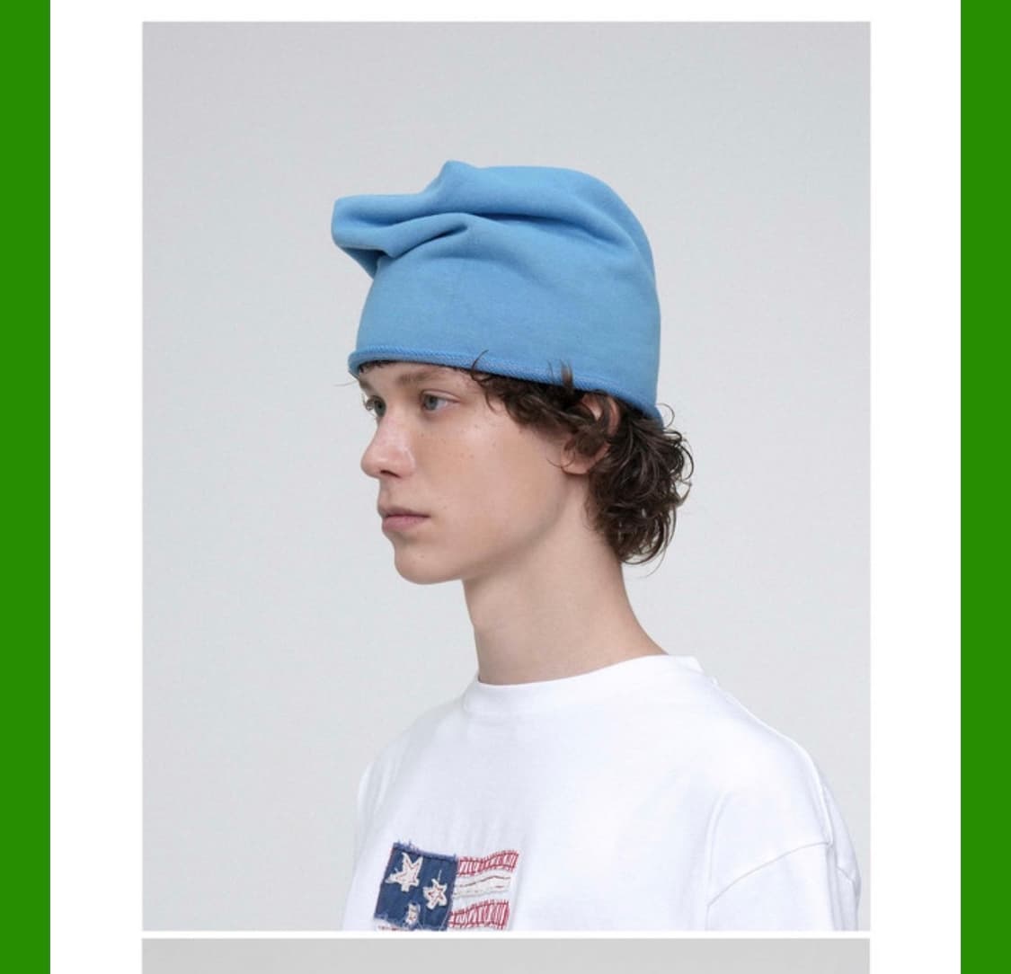 MNP LOGO BEANIE - SKY BLUE 상품이미지2