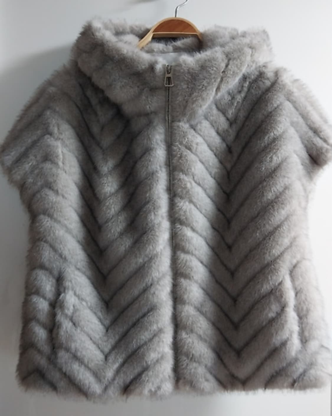 리오벨 페이크 밍크 베스트 상품이미지1