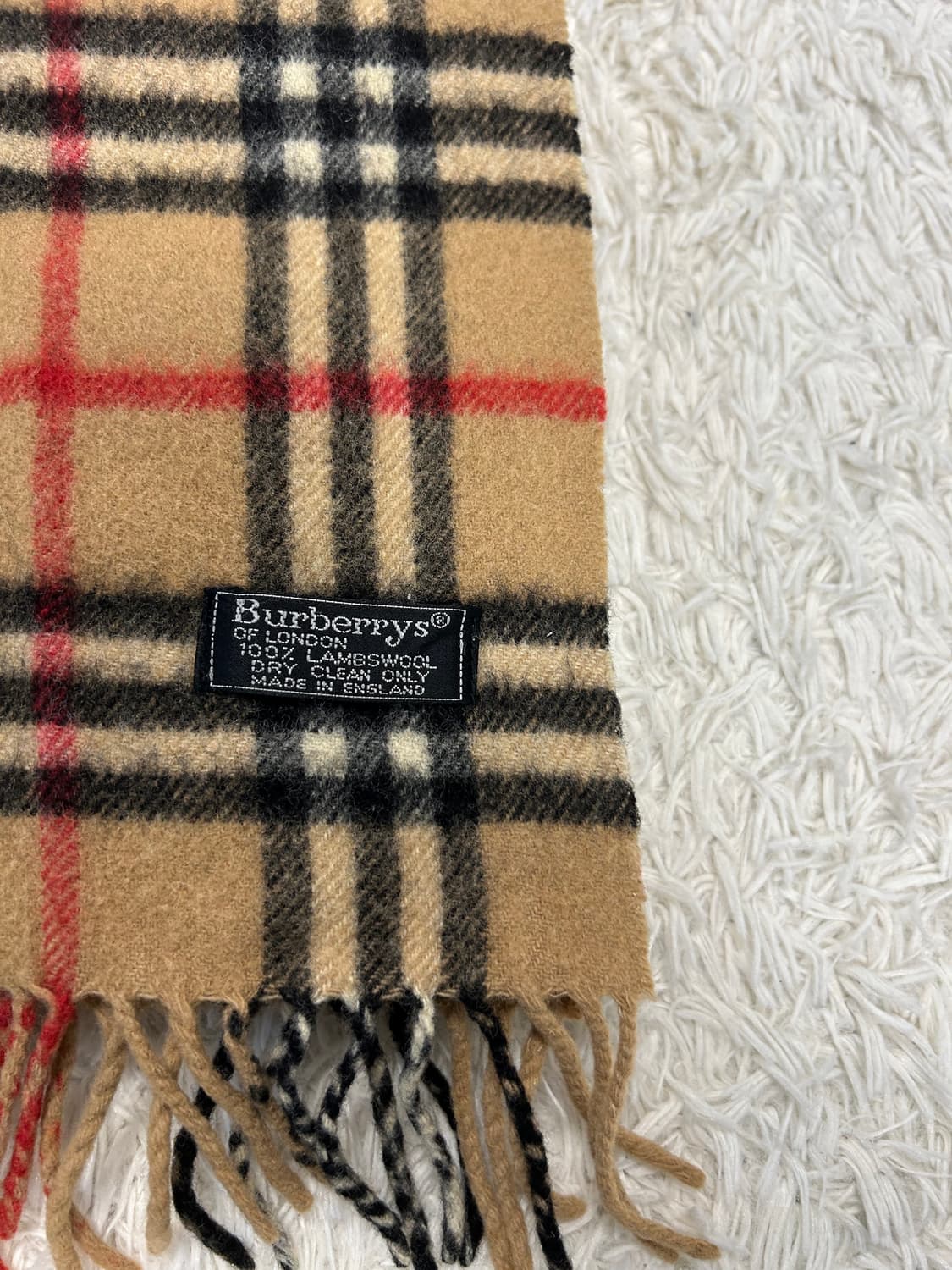 Burberry Nova Check Lambswool Muffler  상품이미지5