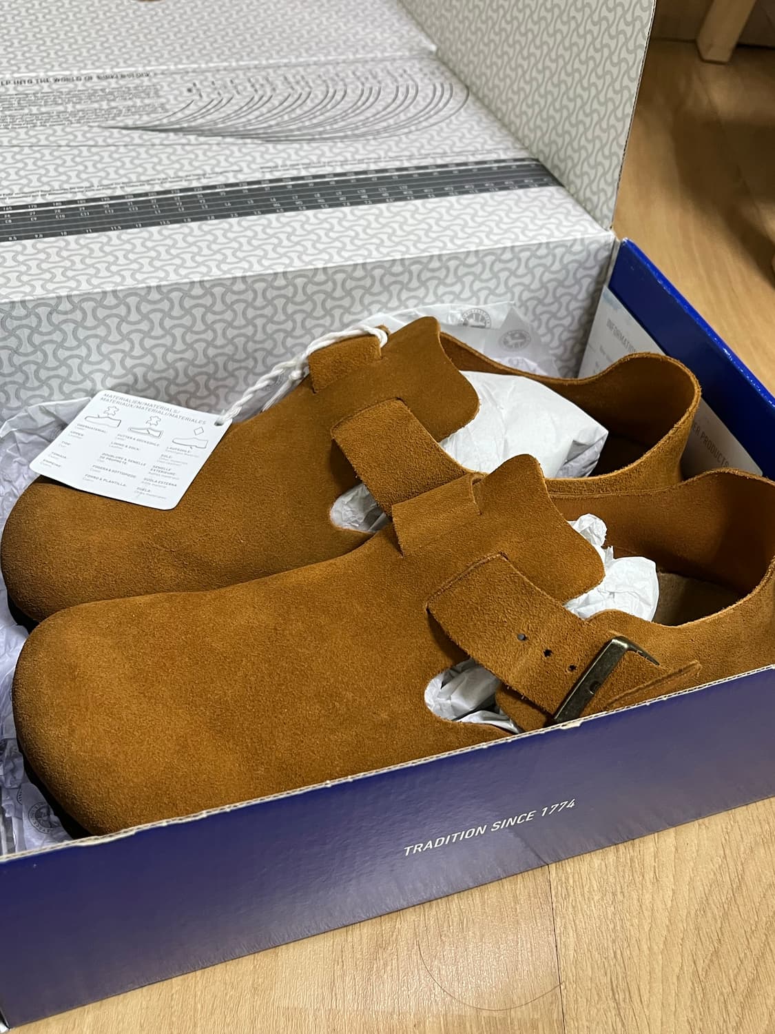 버켄스탁 런던 BS 밍크 41 (265) 새상품 상품이미지1