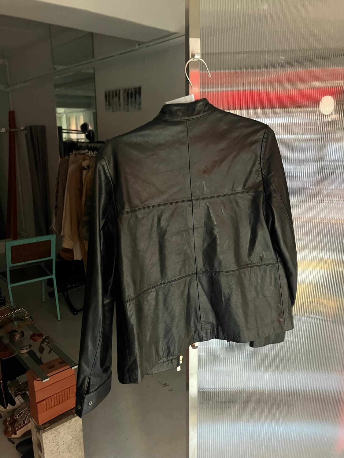 양가죽 레더집업 상품이미지3