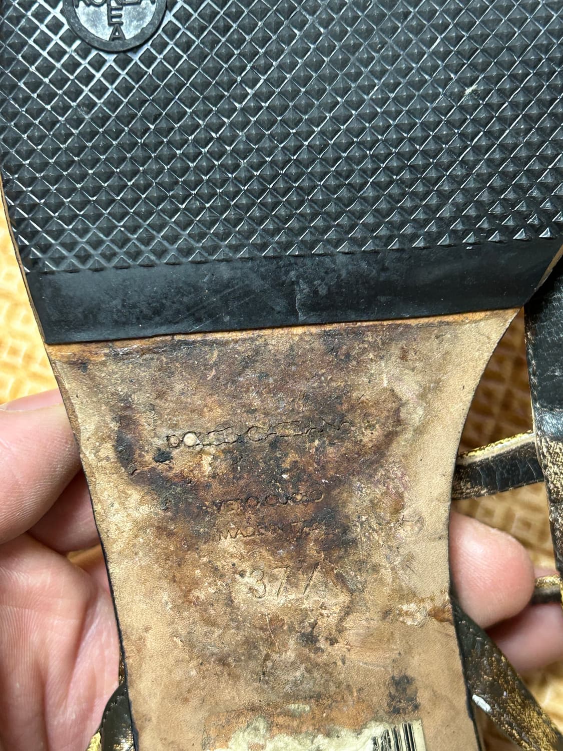 돌체앤가바나 레오파드 샌들 상품이미지5