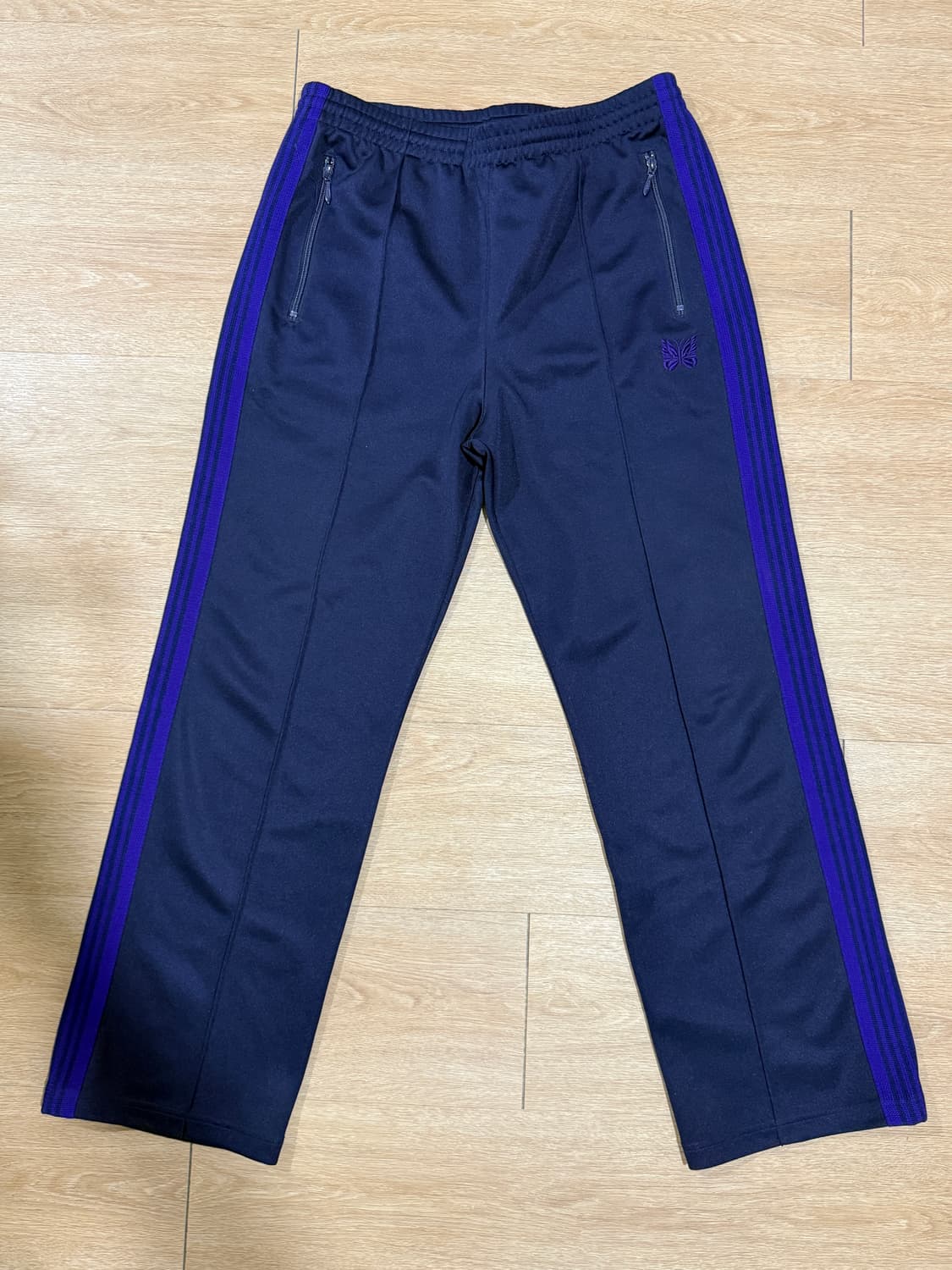 니들스 트랙팬츠 스트레이트 네이비 퍼플 상품이미지3