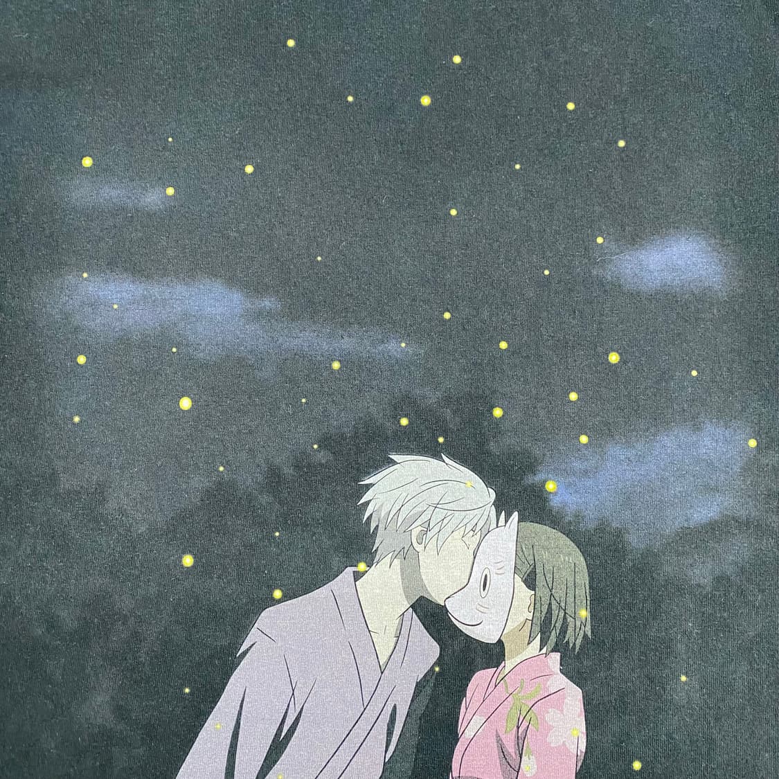 반딧불이의 숲으로 부틀렉 애니메이션 티셔츠 상품이미지4