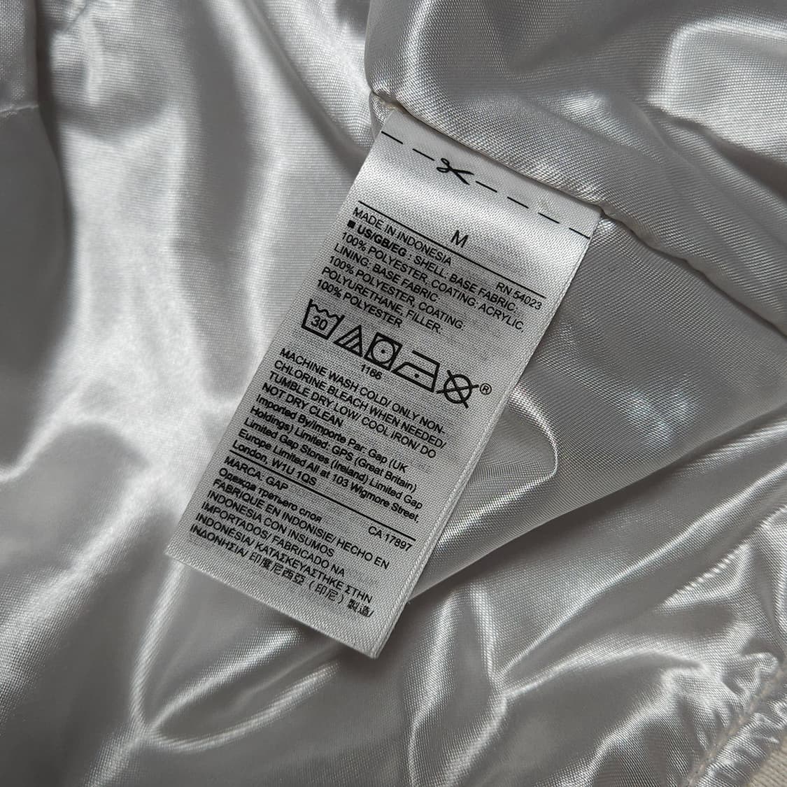 M ) GAP 갭 남성 봄버 숏자켓 상품이미지8