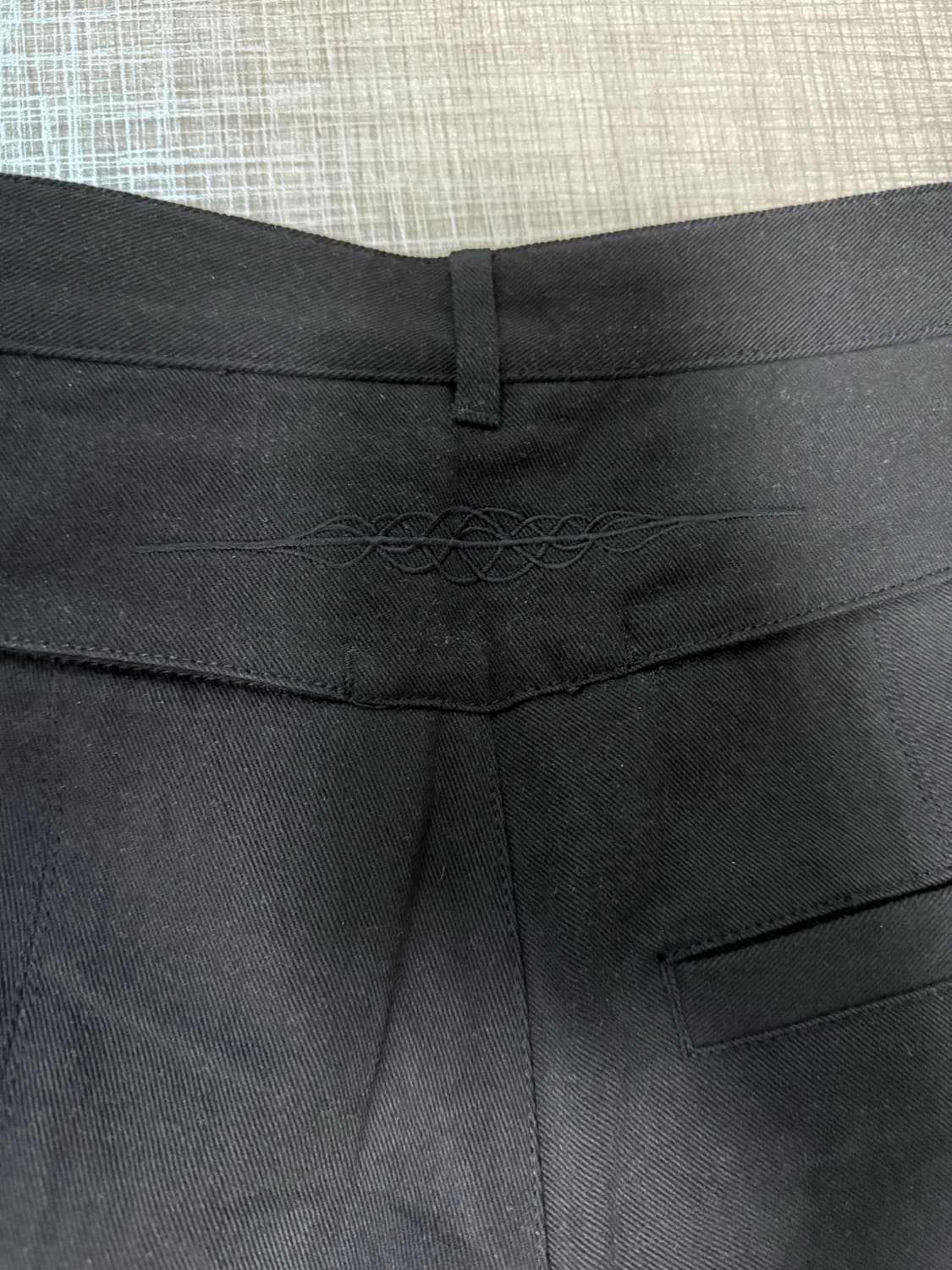 [S] 노드랩스 DEV:7 와이드 코튼 팬츠 블랙 상품이미지7