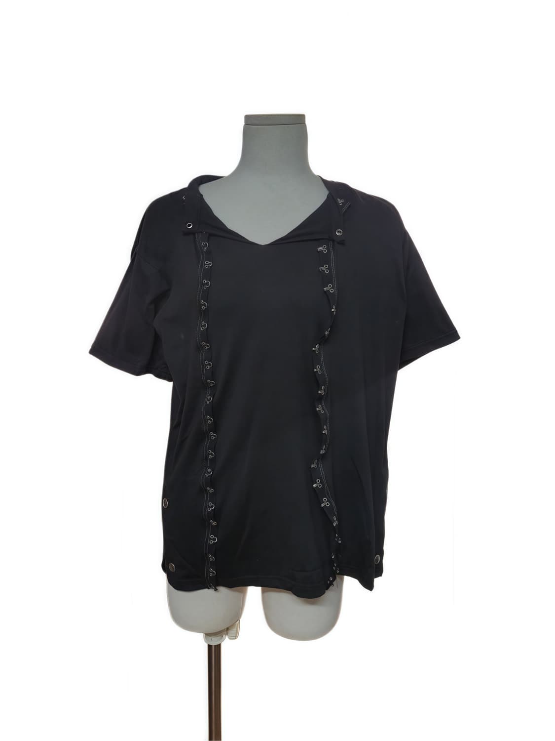 Hooked Collar T-shirt 상품이미지3
