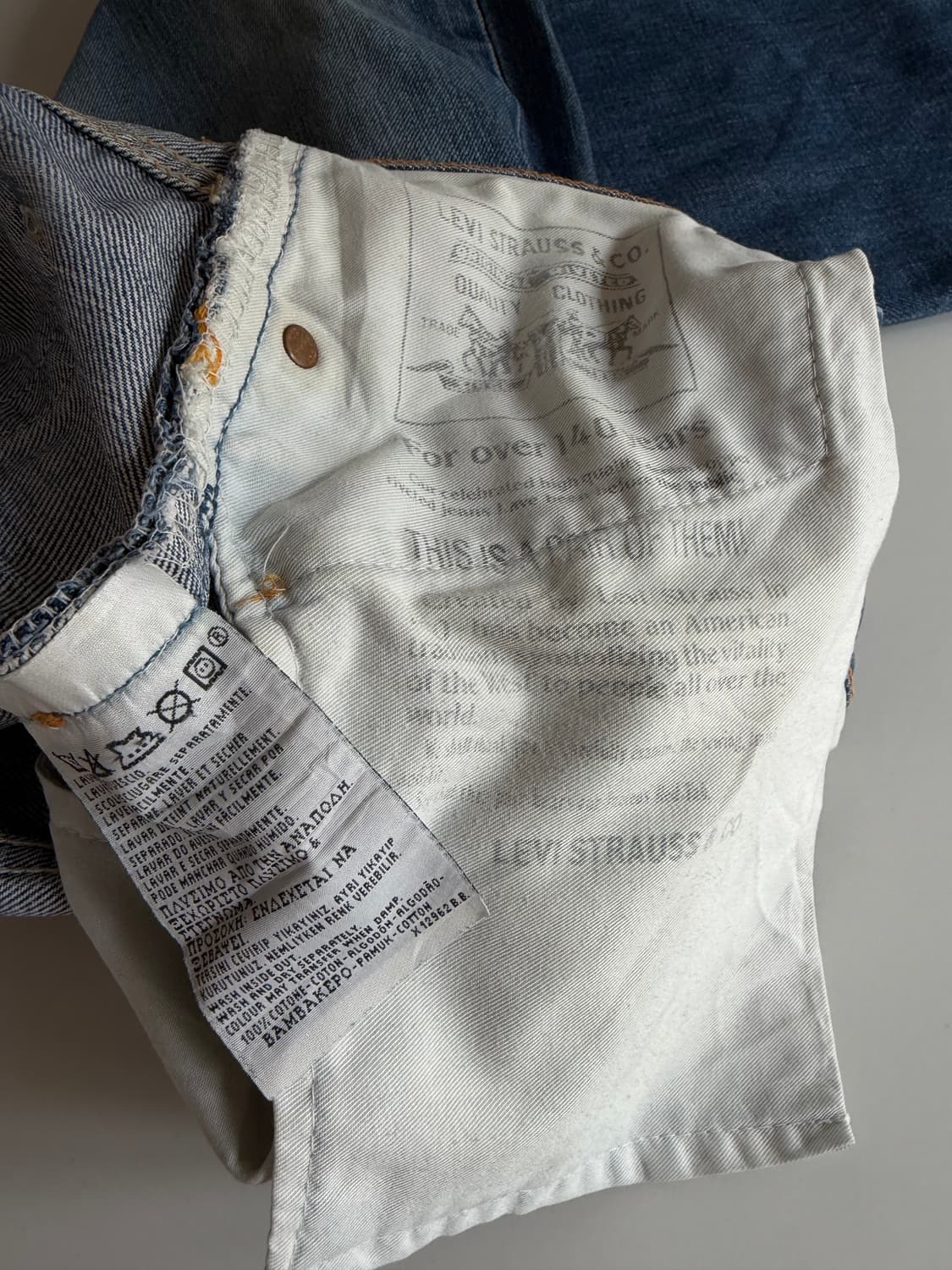 90s 리바이스 535 size31 (made in spain) 상품이미지9